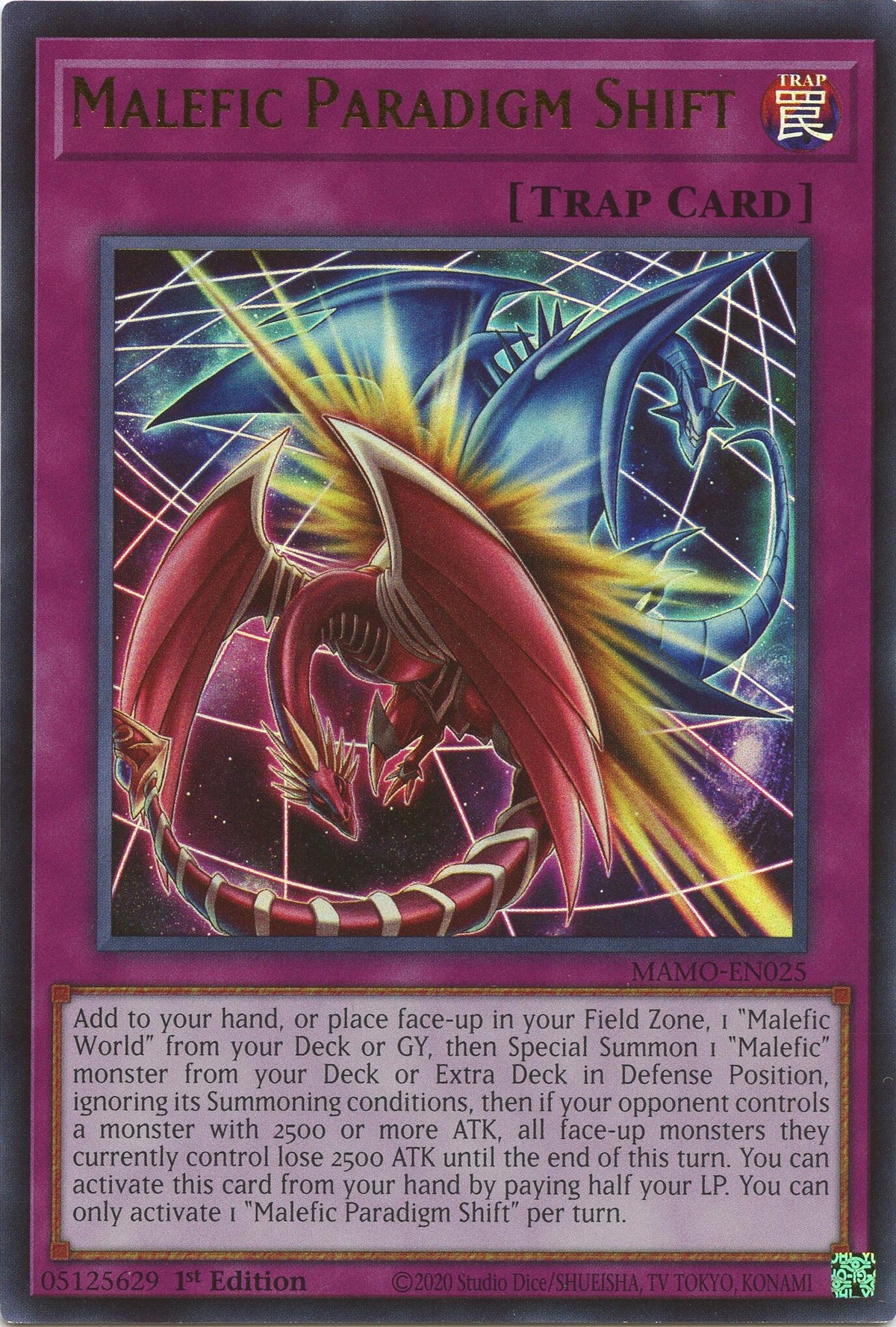 Malefic Paradigm Shift (MAMO-EN025) (Magnificent Monsters) (MAMO)