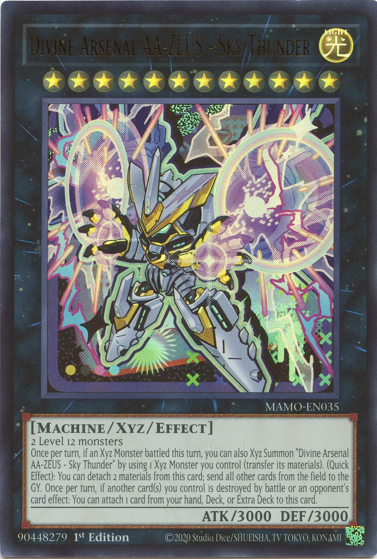 Divine Arsenal AA-ZEUS - Sky Thunder (MAMO-EN035) (Magnificent Monsters) (MAMO)