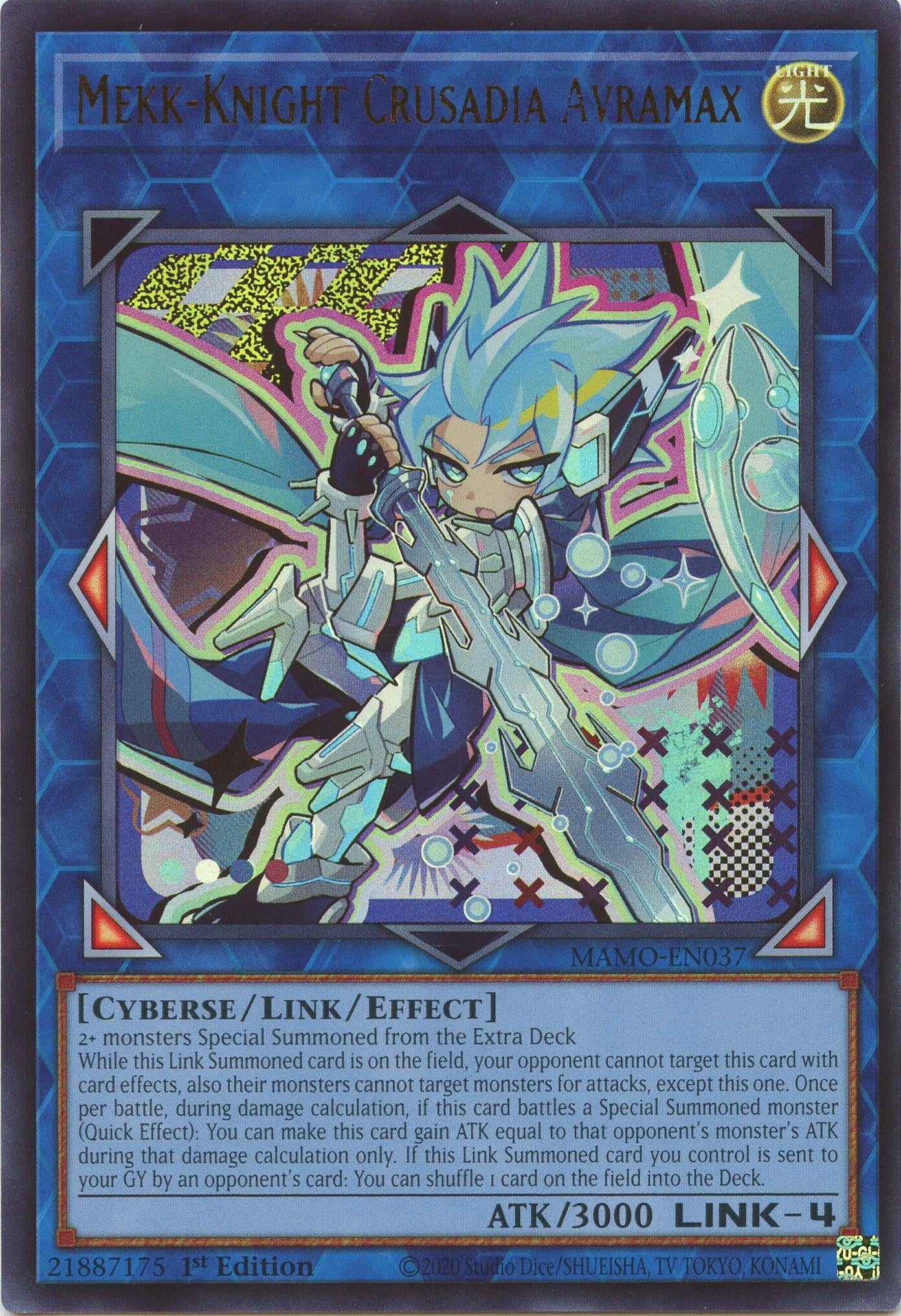 Mekk-Knight Crusadia Avramax (MAMO-EN037) (Magnificent Monsters) (MAMO)