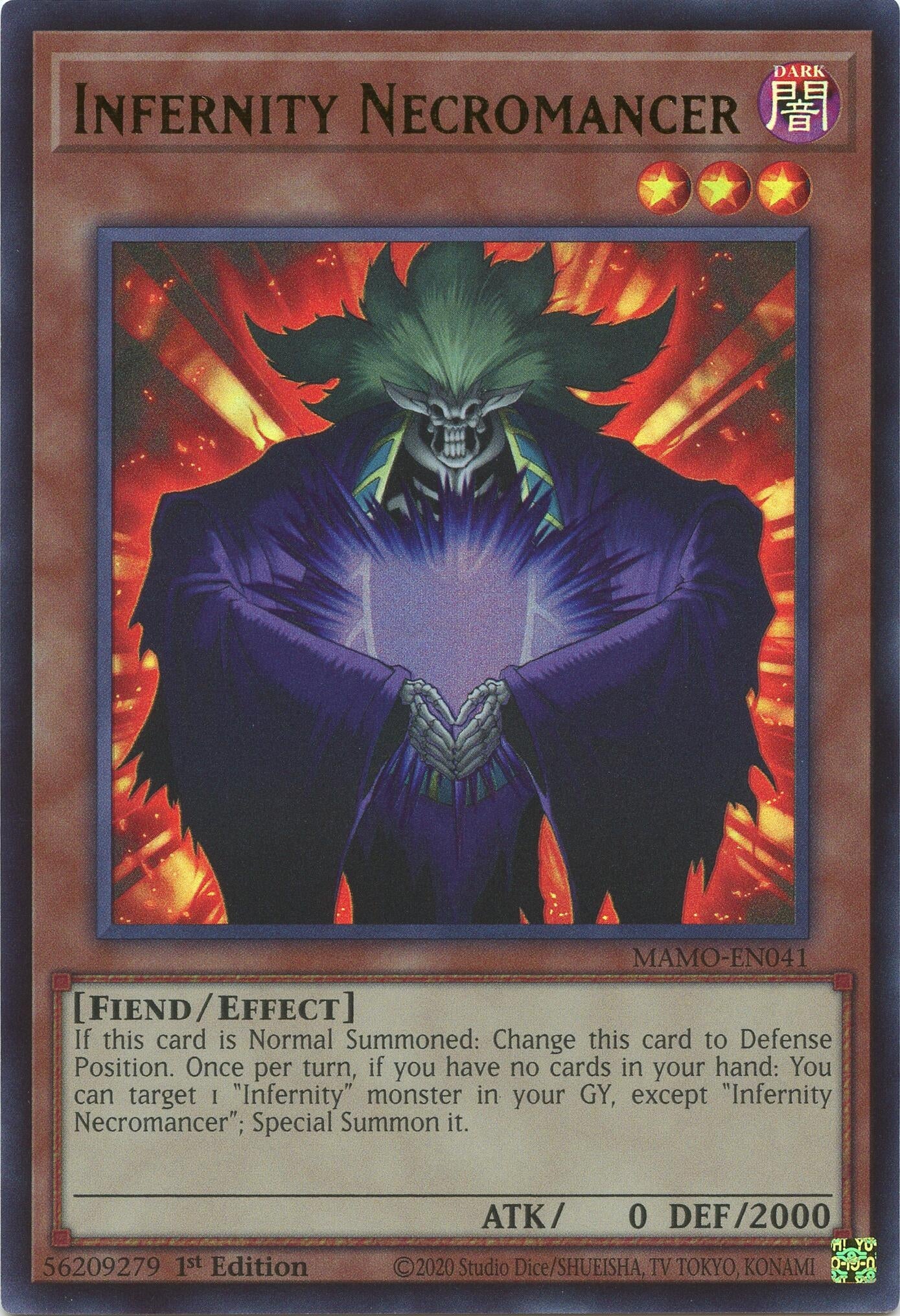 Infernity Necromancer (MAMO-EN041) (Magnificent Monsters) (MAMO)