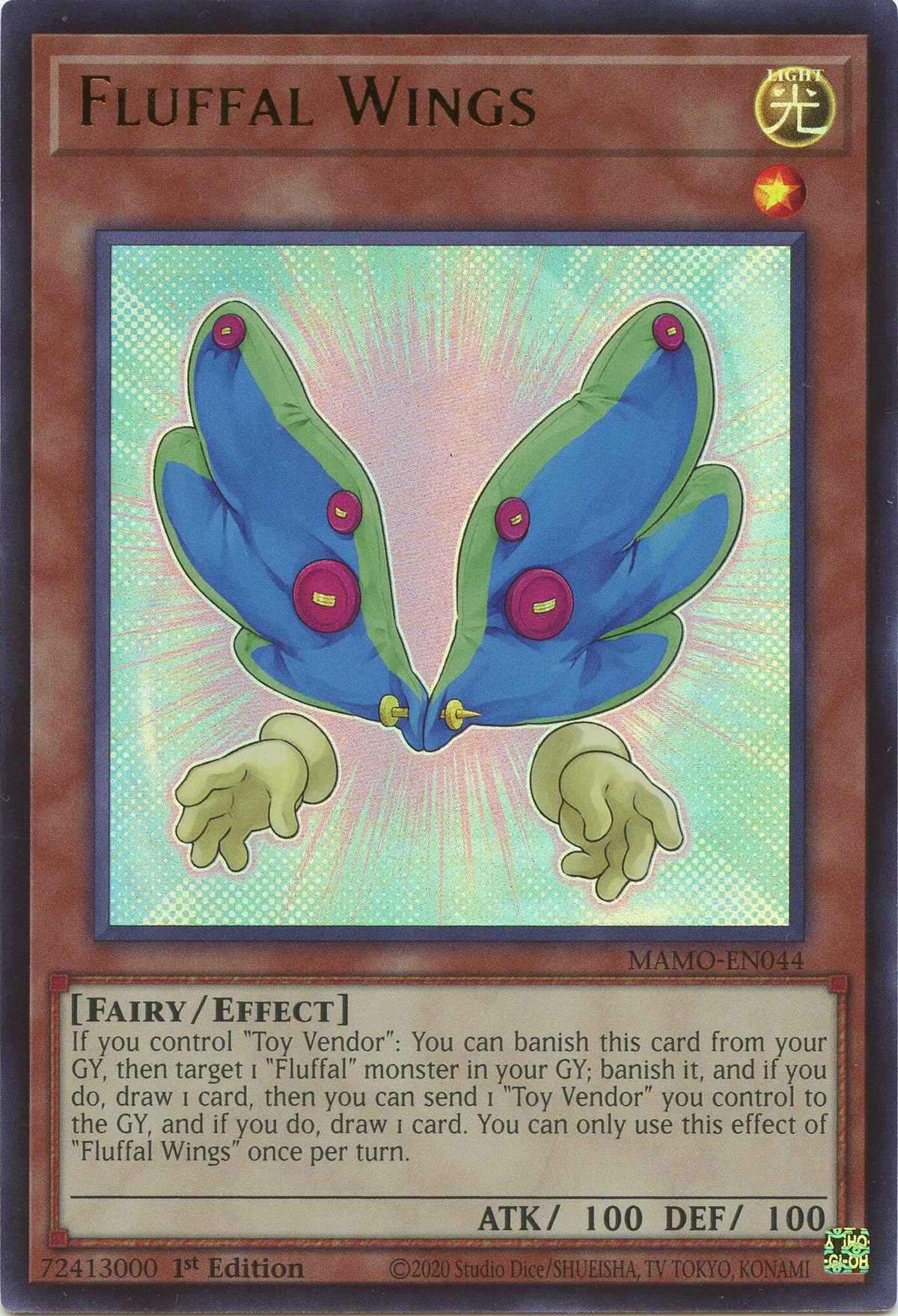 Fluffal Wings (MAMO-EN044) (Magnificent Monsters) (MAMO)