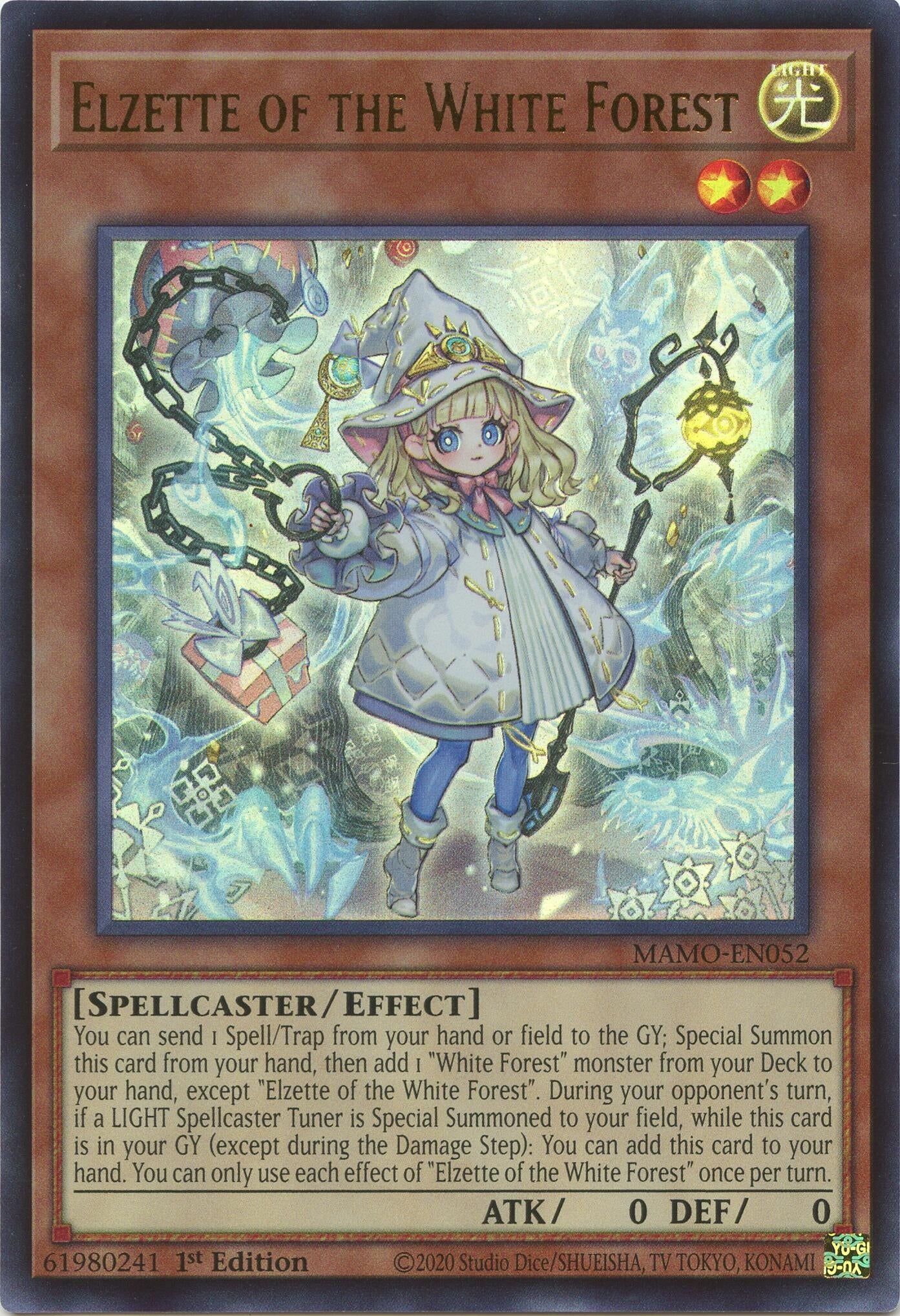 Elzette of the White Forest (MAMO-EN052) (Magnificent Monsters) (MAMO)