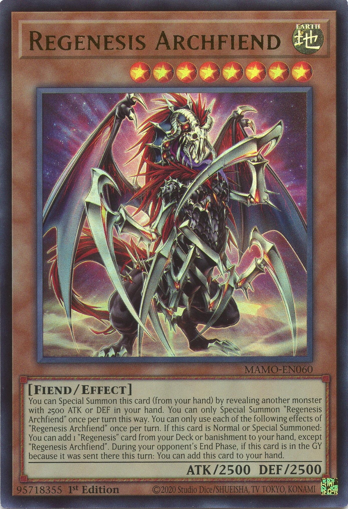 Regenesis Archfiend (MAMO-EN060) (Magnificent Monsters) (MAMO)