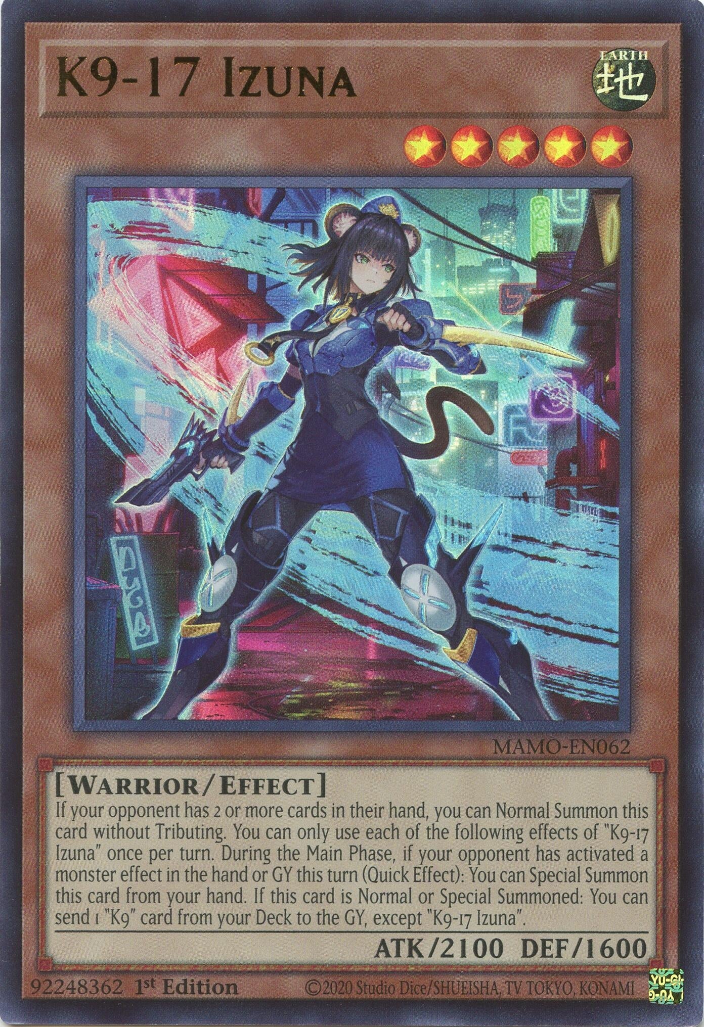 K9-17 Izuna (MAMO-EN062) (Magnificent Monsters) (MAMO)