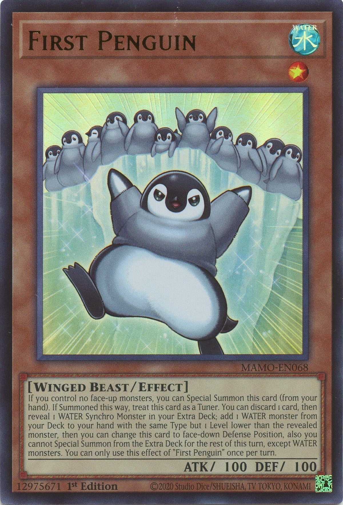 First Penguin (MAMO-EN068) (Magnificent Monsters) (MAMO)