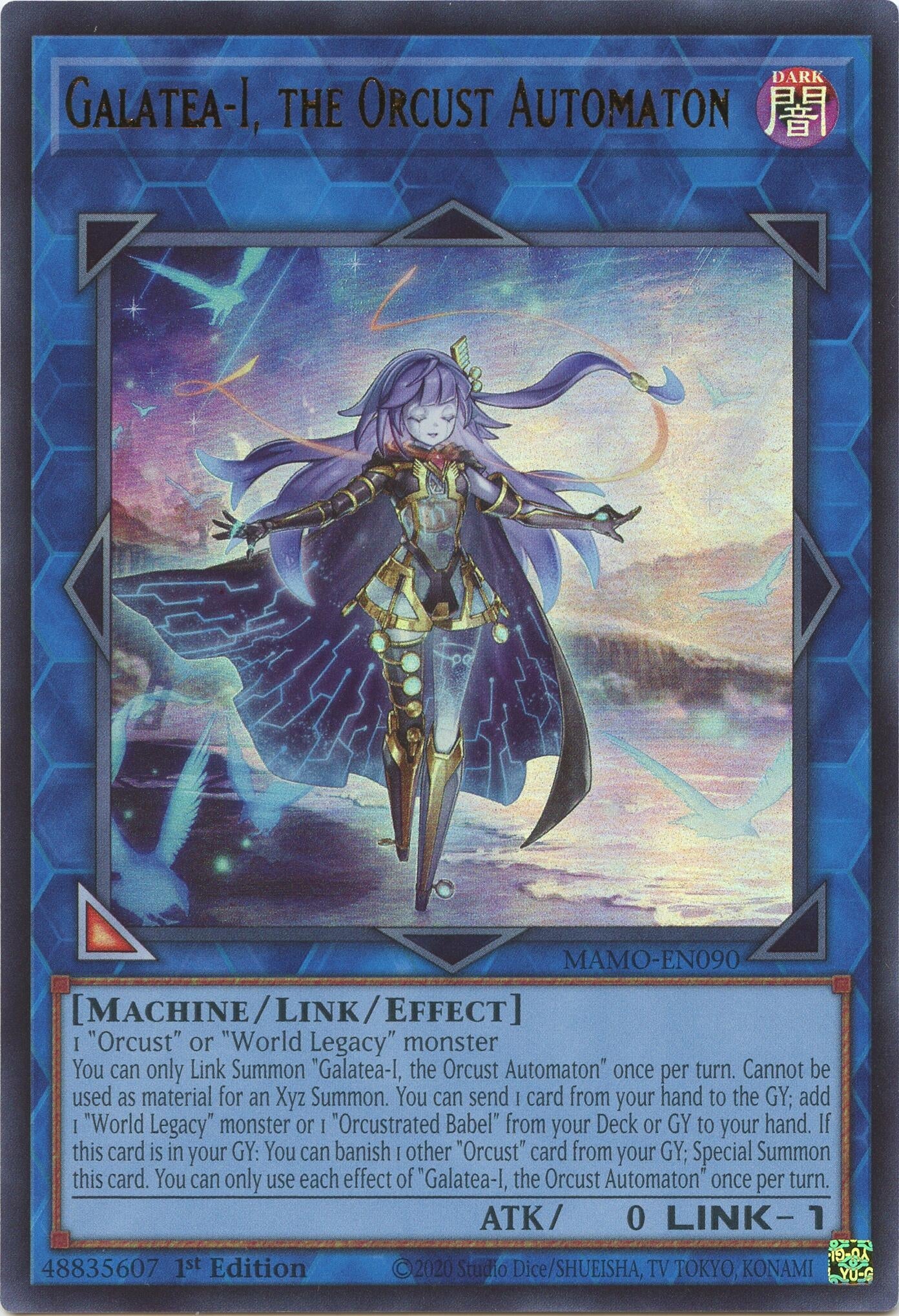 Galatea-I, the Orcust Automaton (MAMO-EN090) (Magnificent Monsters) (MAMO)