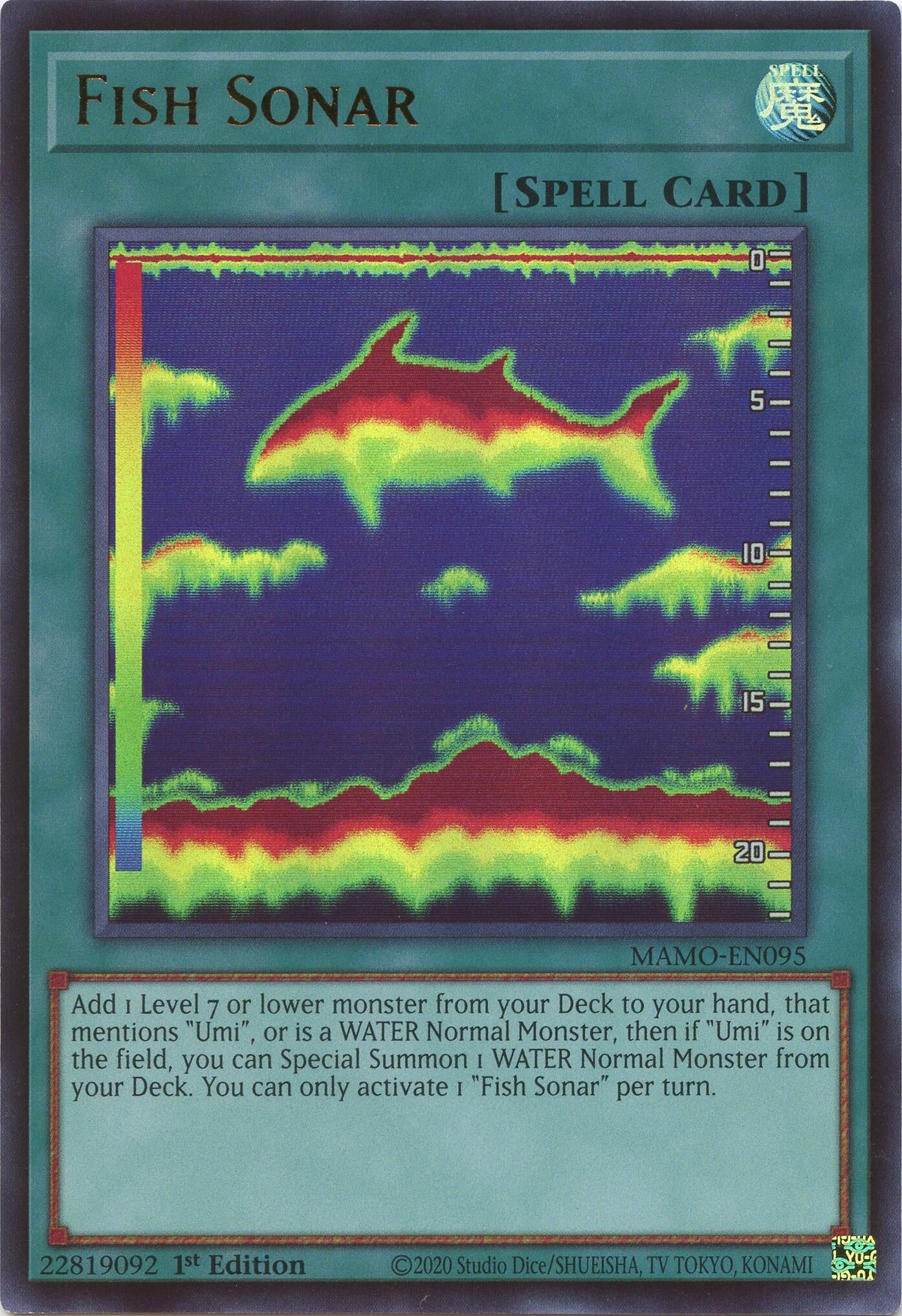 Fish Sonar (MAMO-EN095) (Magnificent Monsters) (MAMO)