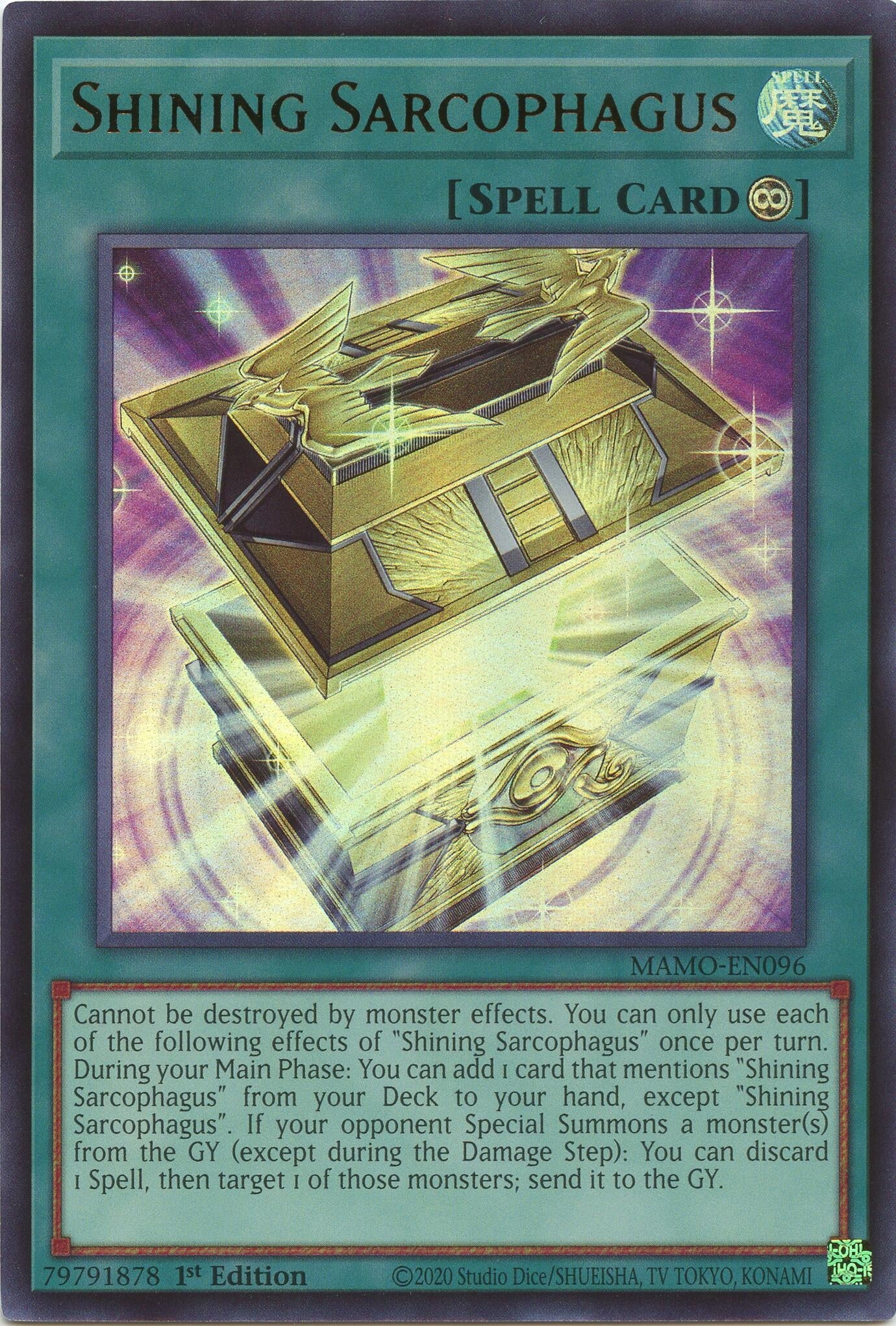 Shining Sarcophagus (MAMO-EN096) (Magnificent Monsters) (MAMO)