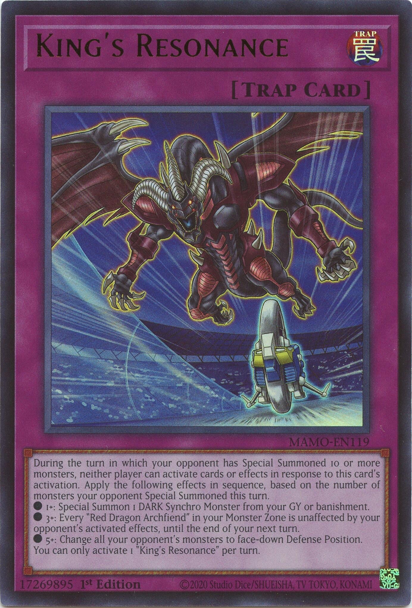 King's Resonance (MAMO-EN119) (Magnificent Monsters) (MAMO)