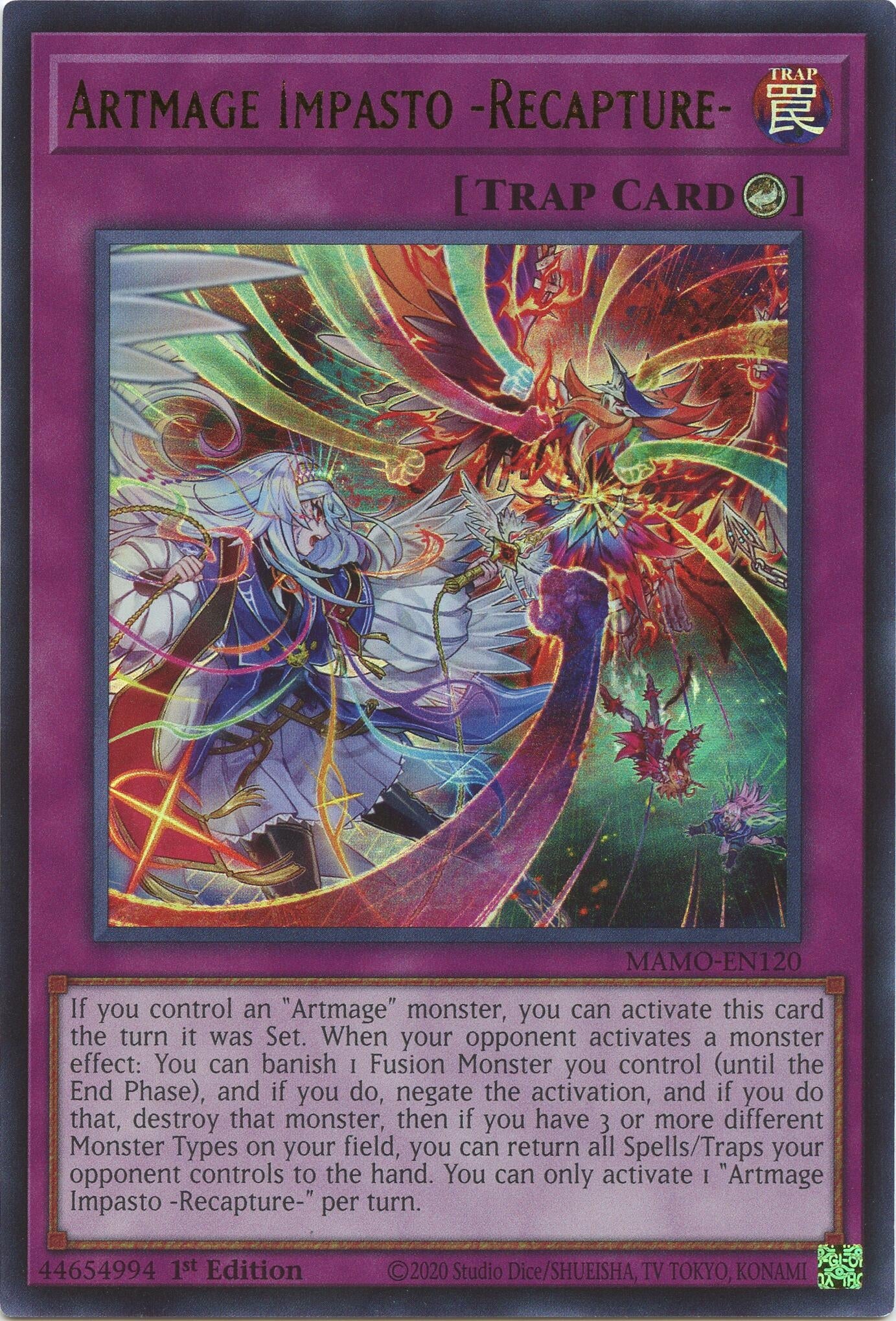 Artmage Impasto -Recapture- (MAMO-EN120) (Magnificent Monsters) (MAMO)