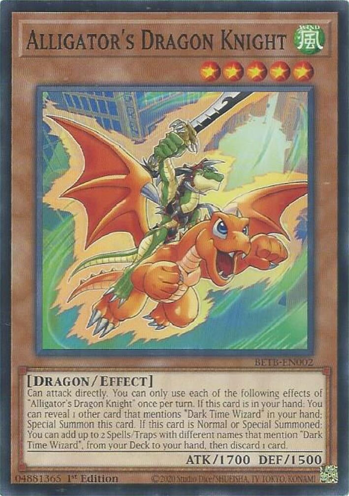 Image for Alligator's Dragon Knight (BETB-EN002) (Beyond the Brave) (BETB) - YuGiOh