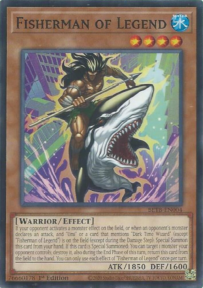 Image for Fisherman of Legend (BETB-EN004) (Beyond the Brave) (BETB) - YuGiOh