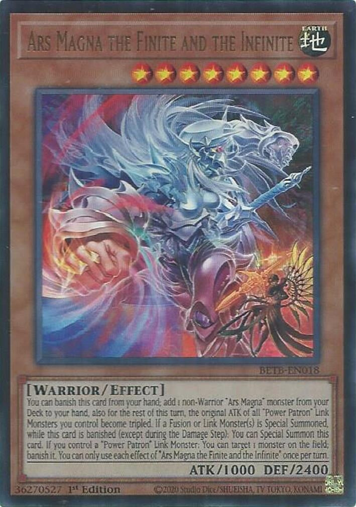 Image for Ars Magna the Finite and the Infinite (BETB-EN018) (Beyond the Brave) (BETB) - YuGiOh