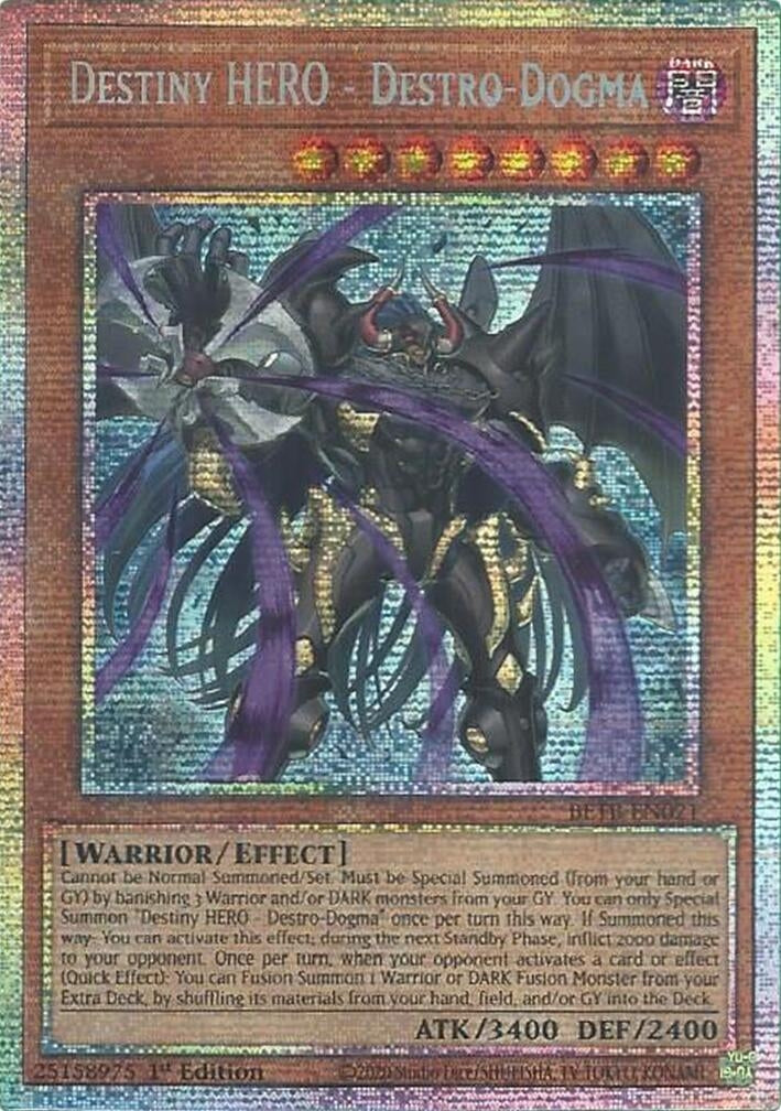 Image for Destiny HERO - Destro-Dogma (Starlight Rare) (BETB-EN021) (Beyond the Brave) (BETB) - YuGiOh