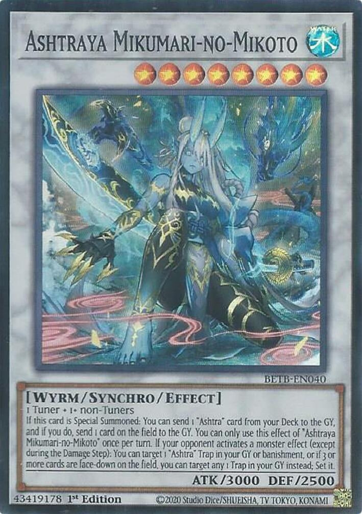 Image for Ashtraya Mikumari-no-Mikoto (BETB-EN040) (Beyond the Brave) (BETB) - YuGiOh