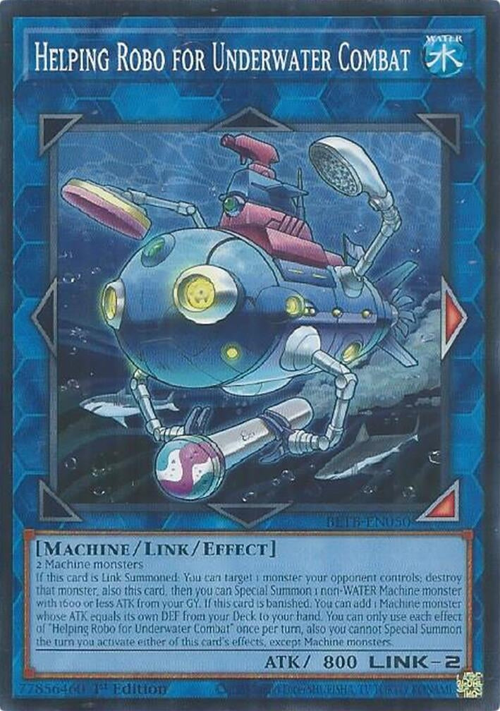 Image for Helping Robo for Underwater Combat (BETB-EN050) (Beyond the Brave) (BETB) - YuGiOh