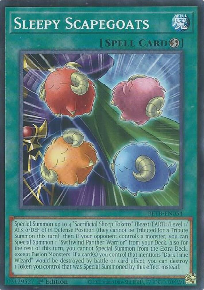 Image for Sleepy Scapegoats (BETB-EN054) (Beyond the Brave) (BETB) - YuGiOh