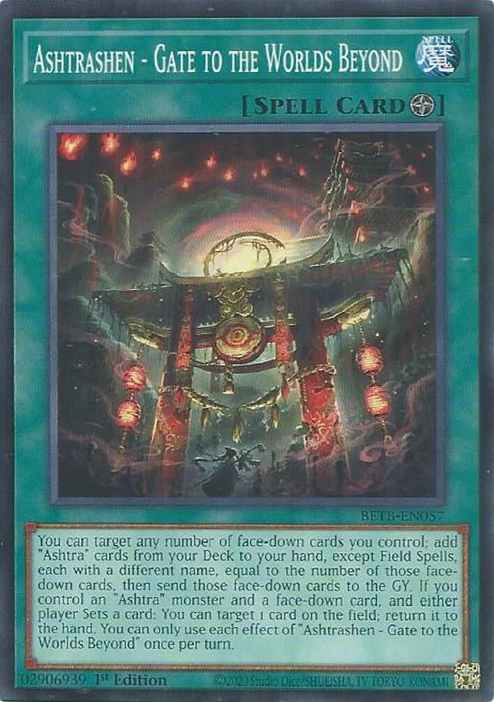 Image for Ashtrashen - Gate to the Worlds Beyond (BETB-EN057) (Beyond the Brave) (BETB) - YuGiOh