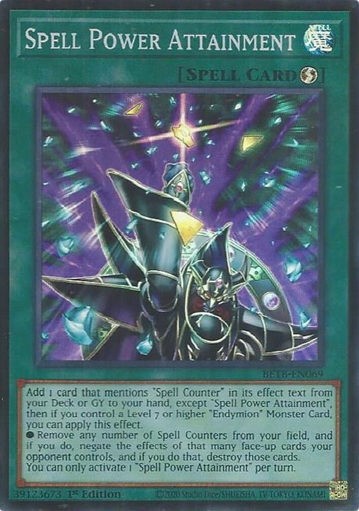 Image for Spell Power Attainment (BETB-EN069) (Beyond the Brave) (BETB) - YuGiOh