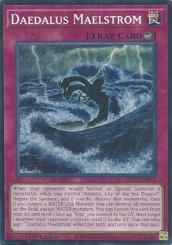 Image for Daedalus Maelstrom (BETB-EN076) (Beyond the Brave) (BETB) - YuGiOh