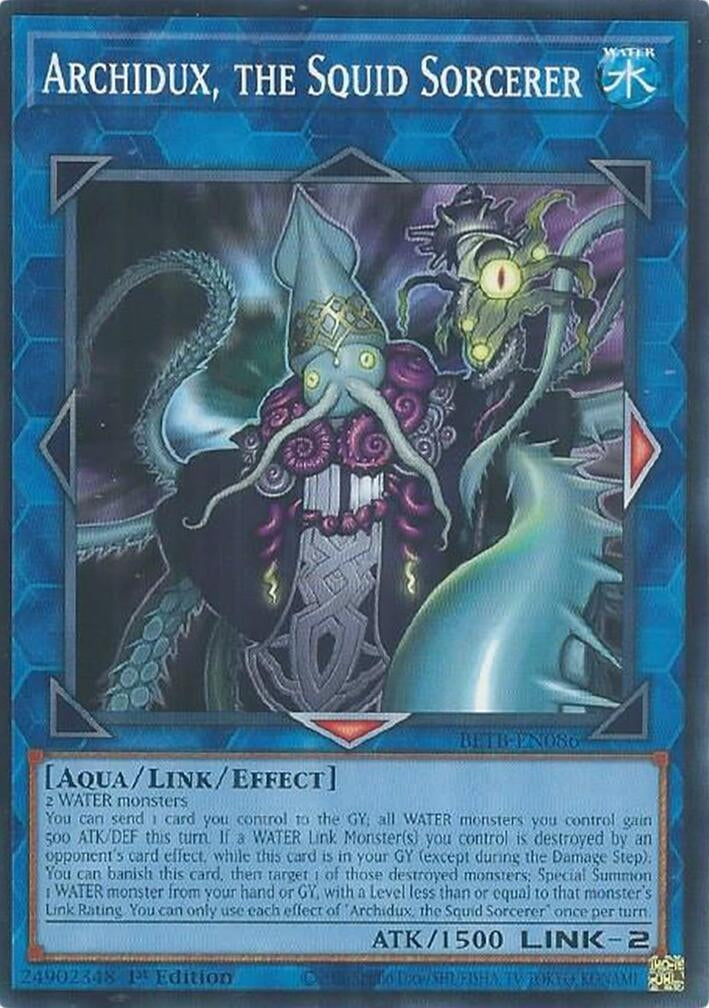 Image for Archidux, the Squid Sorcerer (BETB-EN086) (Beyond the Brave) (BETB) - YuGiOh