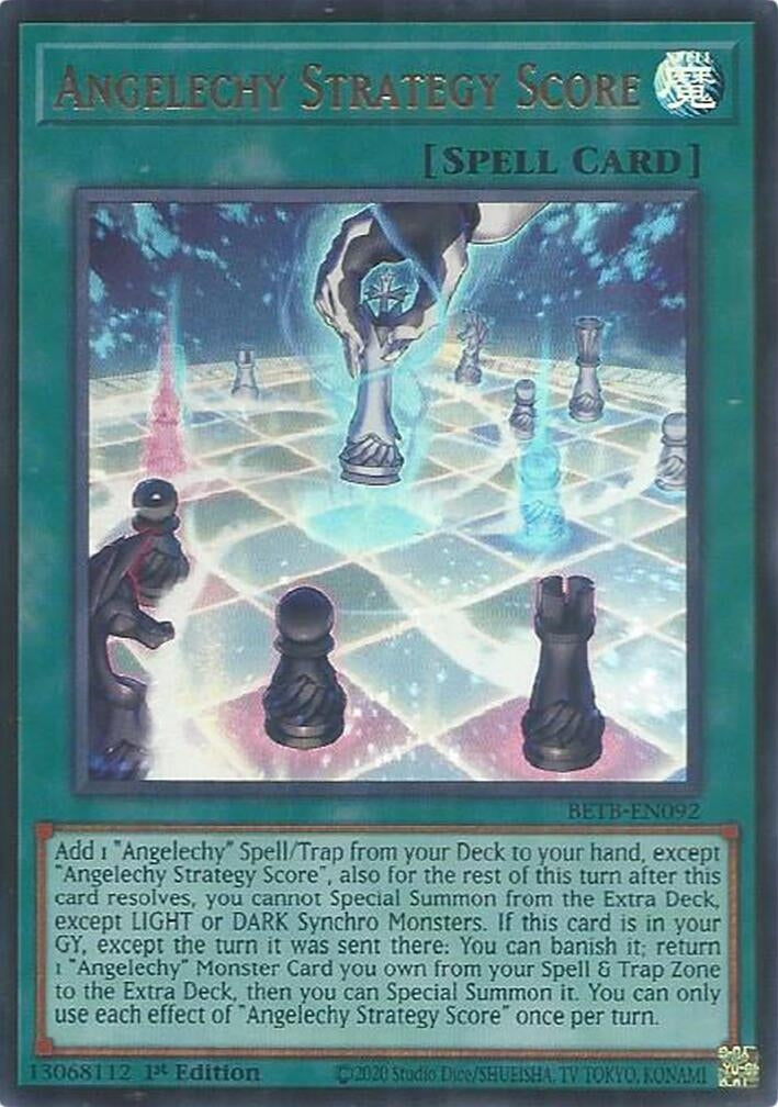 Image for Angelechy Strategy Score (BETB-EN092) (Beyond the Brave) (BETB) - YuGiOh