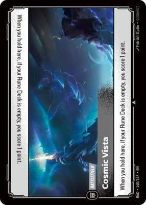 Image for Cosmic Vista (160/167) (Radiance) (RAD) - Riftbound: League of Legends Trading Card Game