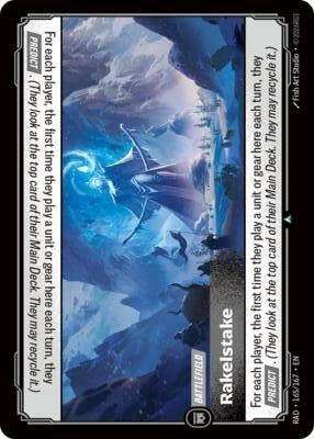 Image for Rakelstake (165/167) (Radiance) (RAD) - Riftbound: League of Legends Trading Card Game