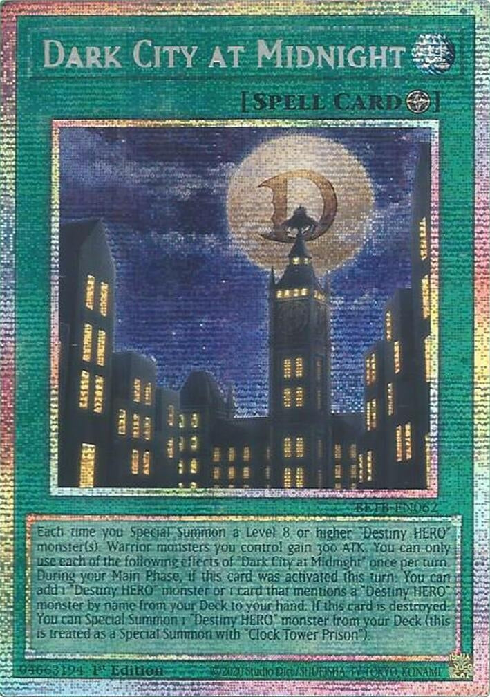 Image for Dark City at Midnight (Starlight Rare) (BETB-EN062) (Beyond the Brave) (BETB) - YuGiOh