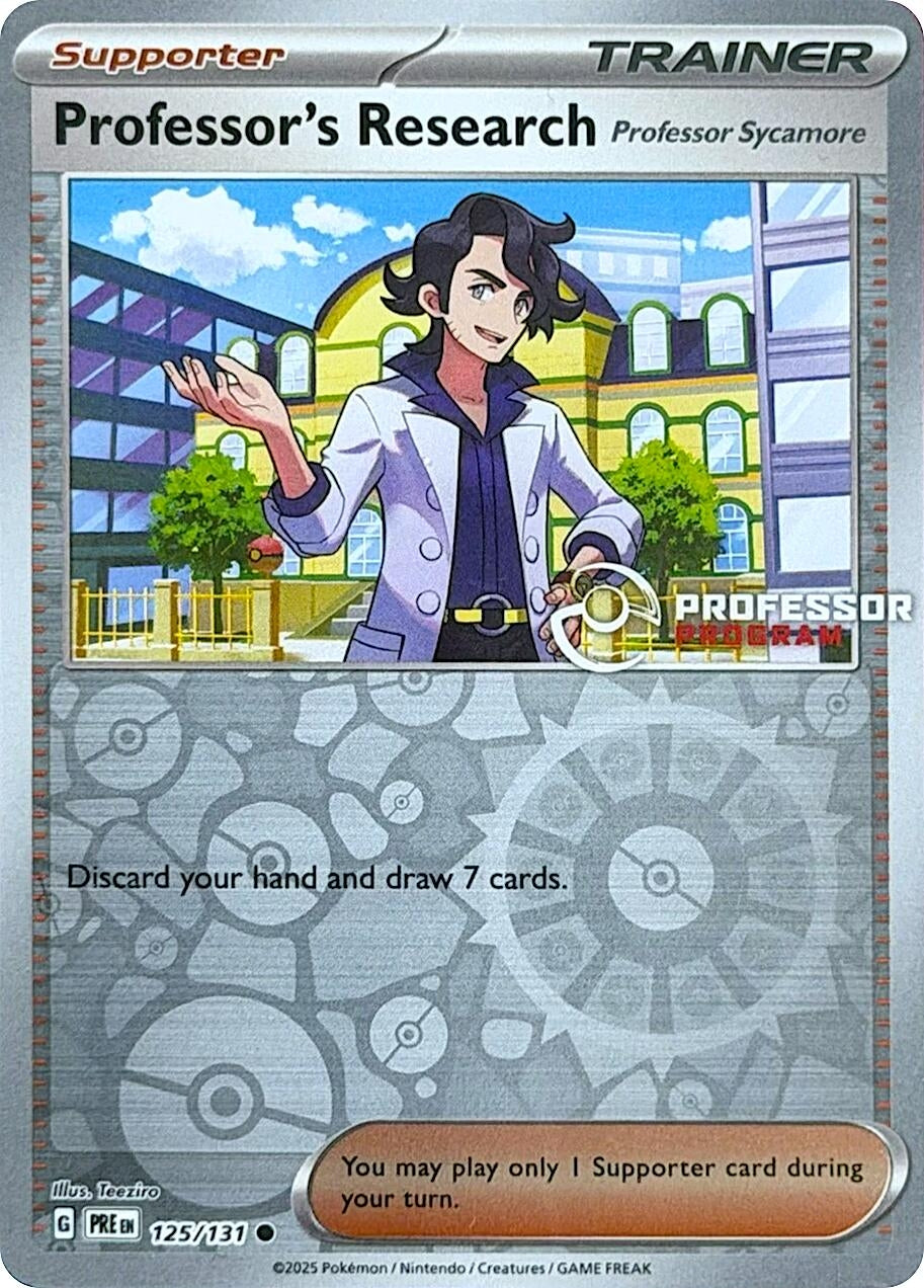 Image for Professor's Research [Professor Sycamore] (125/131) (Professor Program Promos) (PPP) - Pokemon