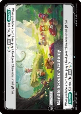 Image for Bandle Scouts' Academy (157/167) (Radiance) (RAD) - Riftbound: League of Legends Trading Card Game