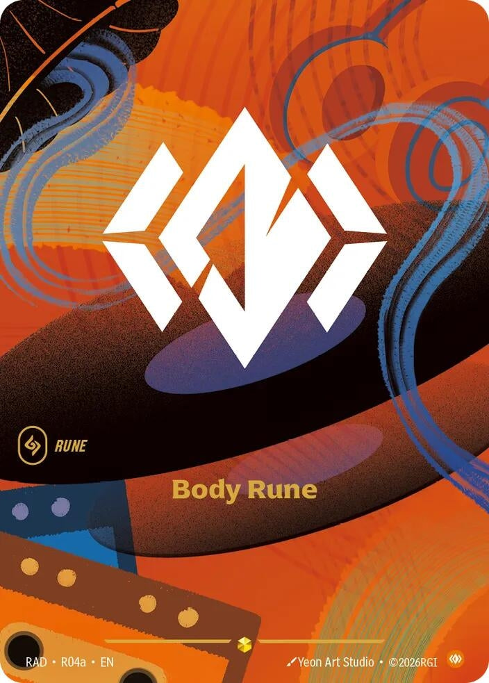 Image for Body Rune (R04a) (R04a) (Radiance) (RAD) - Riftbound: League of Legends Trading Card Game