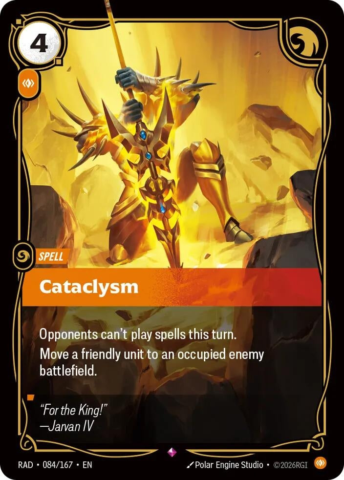 Image for Cataclysm (084/167) (Radiance) (RAD) - Riftbound: League of Legends Trading Card Game