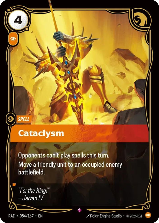 Image for Cataclysm (084/167) (Radiance) (RAD) - Riftbound: League of Legends Trading Card Game