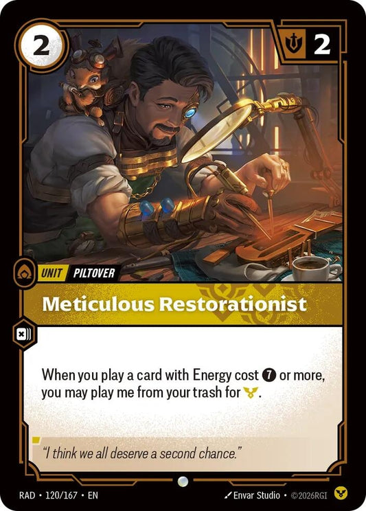 Image for Meticulous Restorationist (120/167) (Radiance) (RAD) - Riftbound: League of Legends Trading Card Game