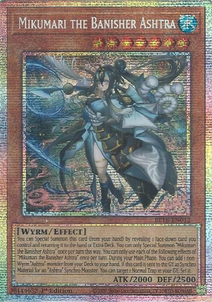 Image for Mikumari the Banisher Ashtra (Starlight Rare) (BETB-EN012) (Beyond the Brave) (BETB) - YuGiOh