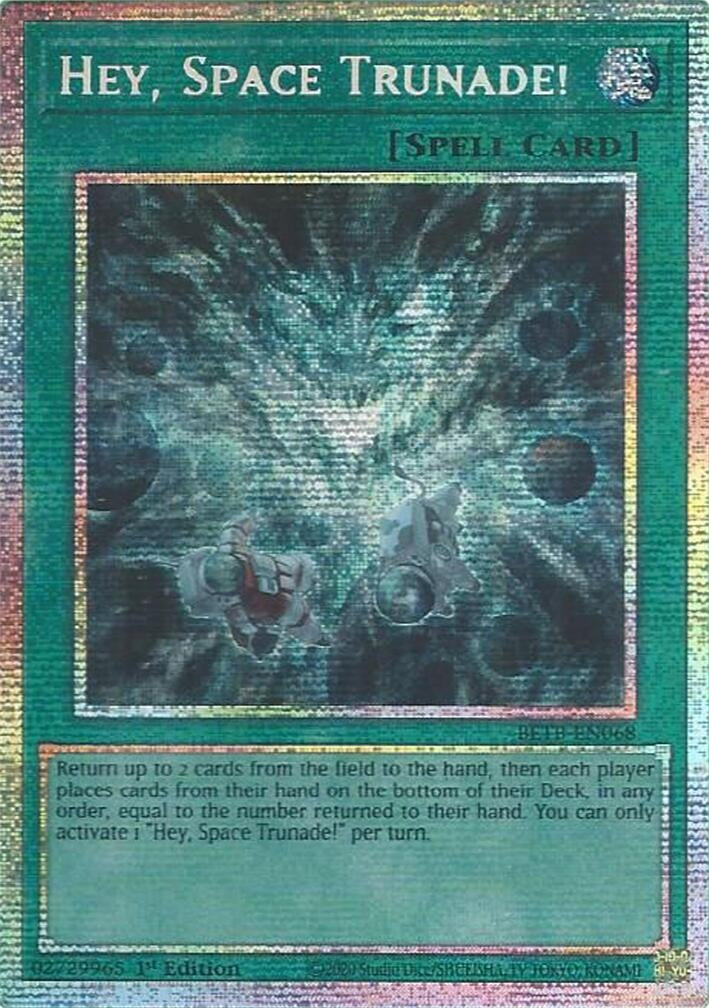 Image for Hey, Space Trunade! (Starlight Rare) (BETB-EN068) (Beyond the Brave) (BETB) - YuGiOh