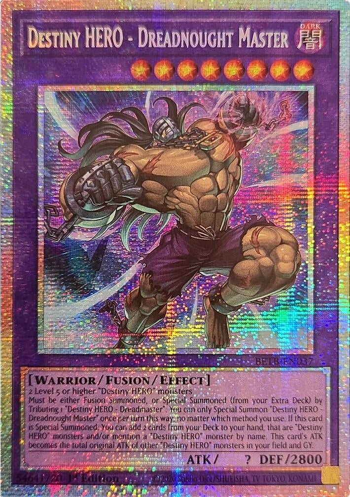 Image for Destiny HERO - Dreadnought Master (Starlight Rare) (BETB-EN037) (Beyond the Brave) (BETB) - YuGiOh