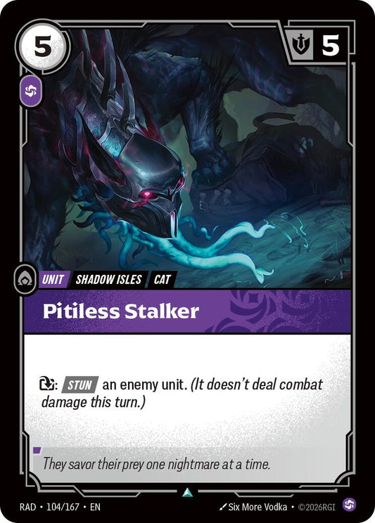 Image for Pitiless Stalker (104/167) (Radiance) (RAD) - Riftbound: League of Legends Trading Card Game