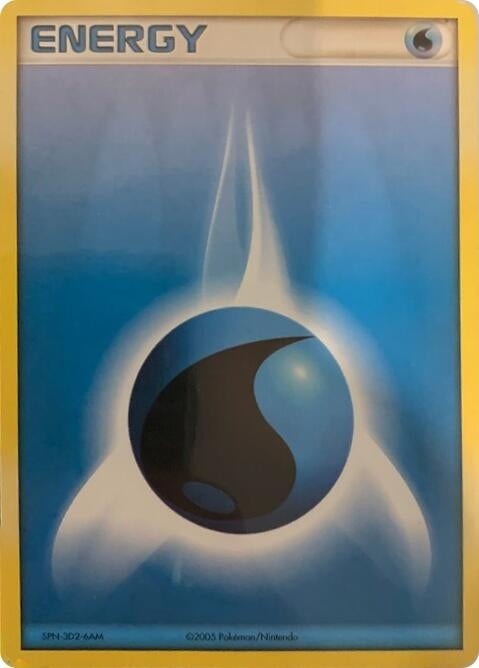 Image for Water Energy (Unnumbered) (No E Reader) (Deck Exclusives) (PR) - Pokemon