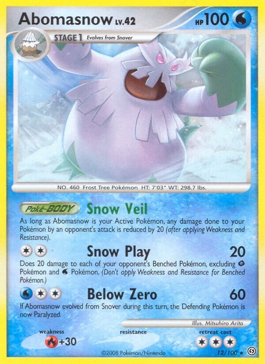 Image for Abomasnow (12/100) (Stormfront) - Pokemon