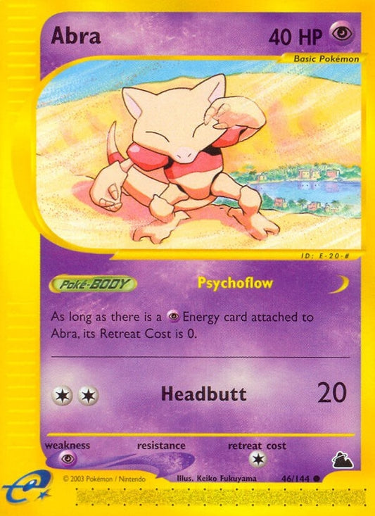 Image for Abra (046/144) (Skyridge) - Pokemon