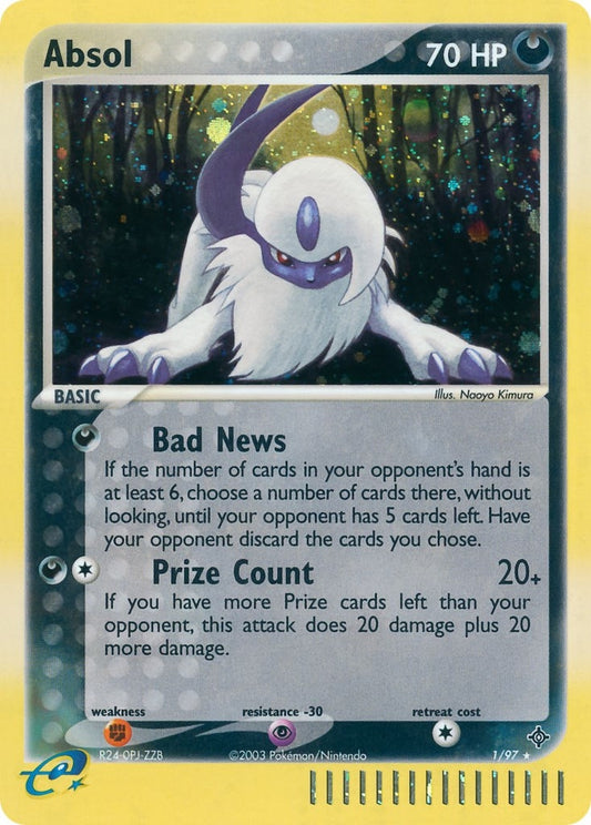Image for Absol (1/97) (Dragon) - Pokemon