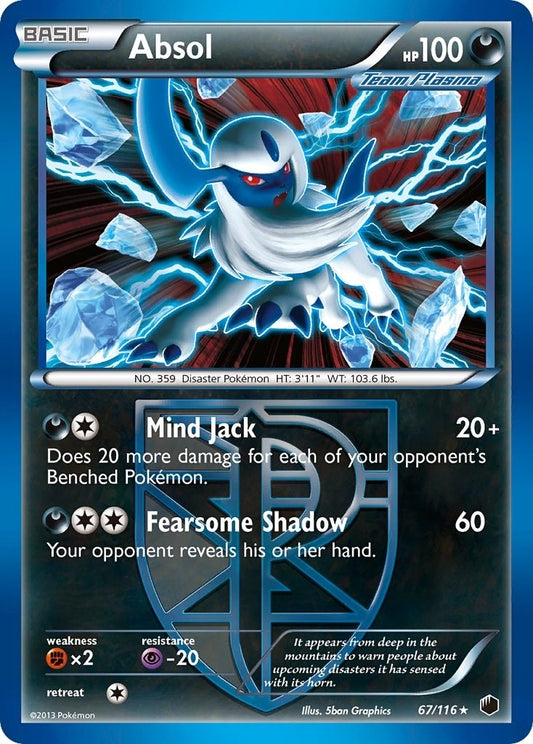 Image for Absol (Team Plasma) (67/116) (Plasma Freeze) - Pokemon