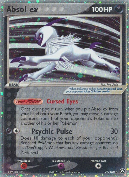 Image for Absol ex (92/108) (Power Keepers) - Pokemon