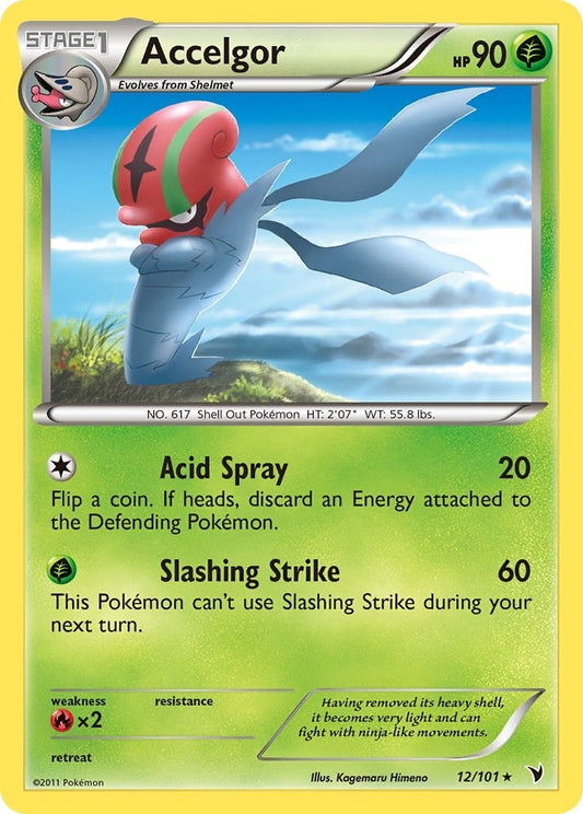 Image for Accelgor (12/101) (Noble Victories) - Pokemon