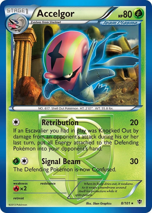 Image for Accelgor (Team Plasma) (8/101) (Plasma Blast) - Pokemon