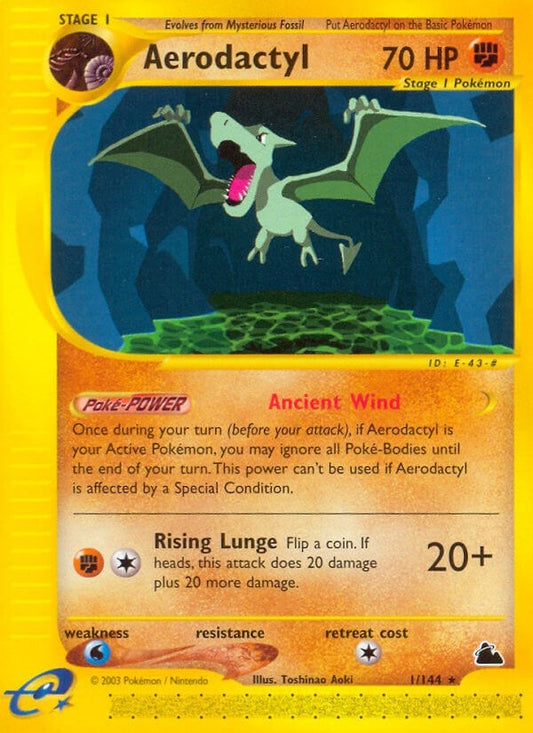 Image for Aerodactyl (001/144) (Skyridge) - Pokemon