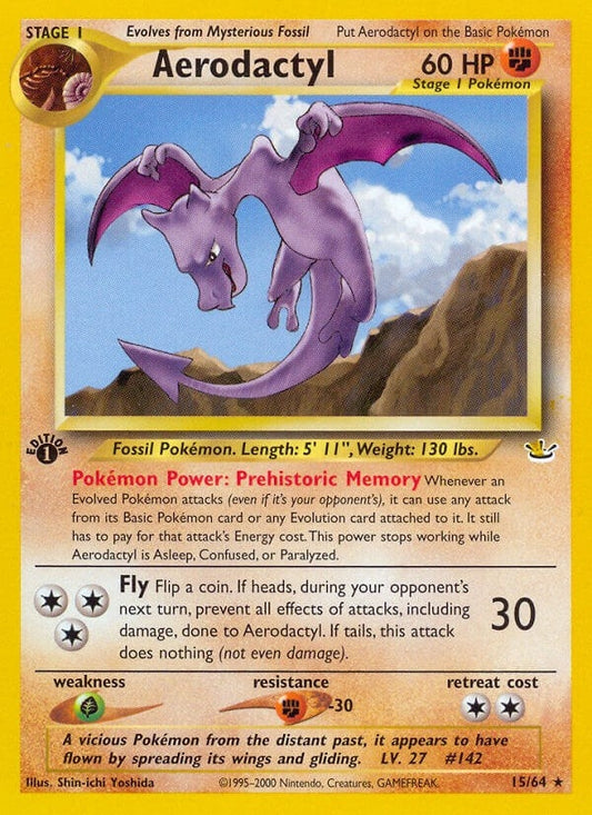 Image for Aerodactyl (15/64) (Neo Revelation) - Pokemon