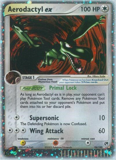Image for Aerodactyl ex (94/100) (Sandstorm) - Pokemon